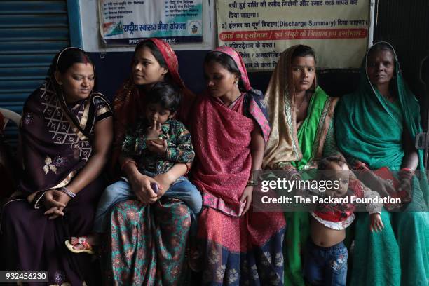 Network clinic: Women await their turn at a private DIMPA OB/GYN clinic. The Abt Associates-led Private Sector Partnerships-One project has been...