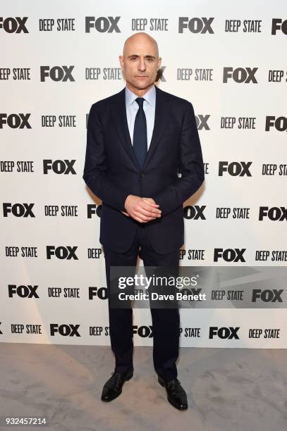 Mark Strong attends the Global Premiere of "Deep State", the new espionage thriller from FOX, at the Curzon Soho on March 14, 2018 in London, England.