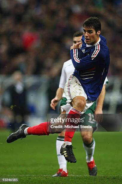 Yoann Gourcuff of France during the France v Republic of Ireland FIFA 2010 World Cup Qualifying Play Off second leg match at the Stade de France on...