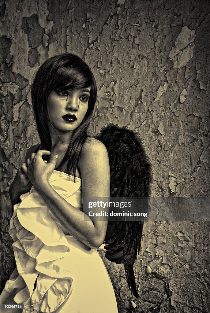 Crying angel