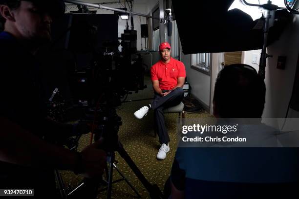 Tiger Woods is named captain for the United States team for the 2019 President's Cup in Melbourne, Australia prior to the Arnold Palmer Invitational...