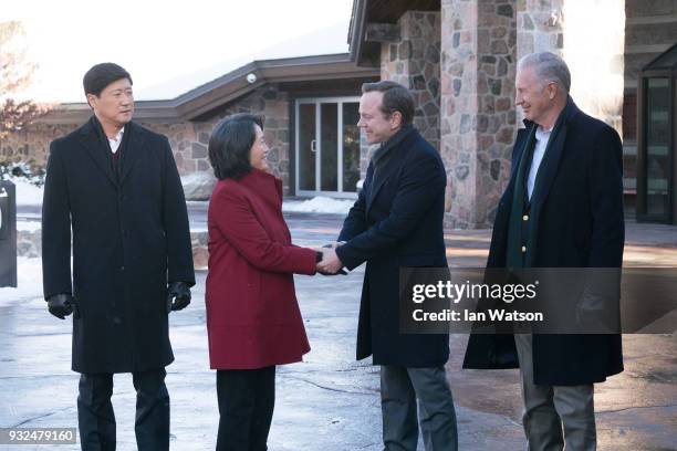Summit" - As tensions between East and West Hanchu escalate, President Kirkman travels to Camp David to broker a peace treaty with the leaders of...
