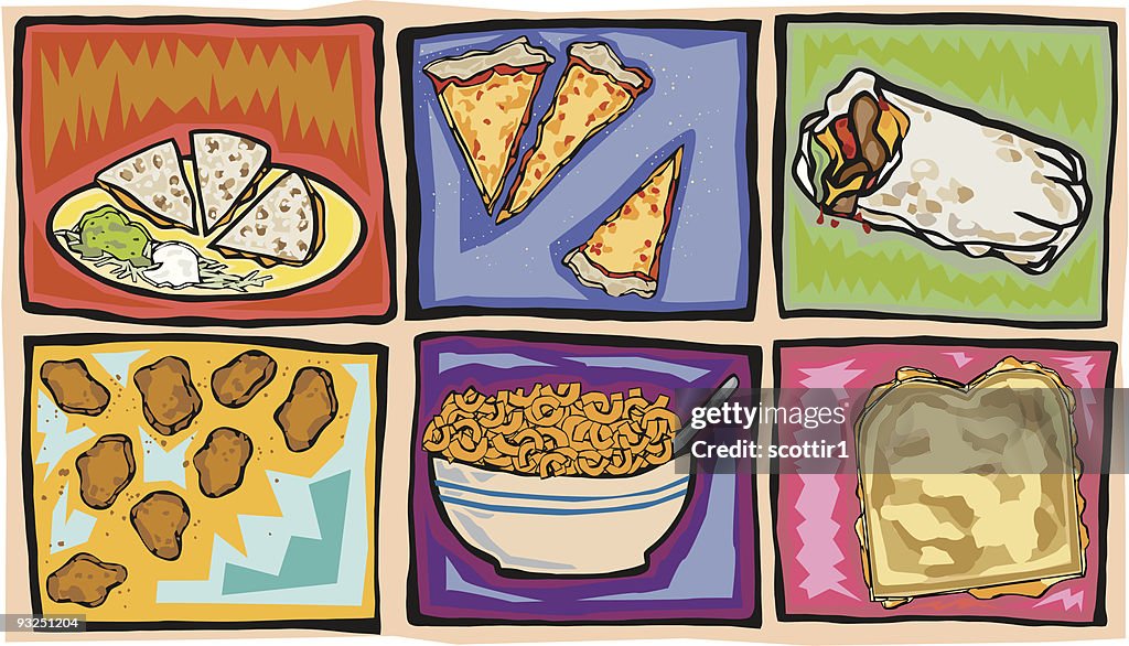 Artsy Junk Food Favorites
