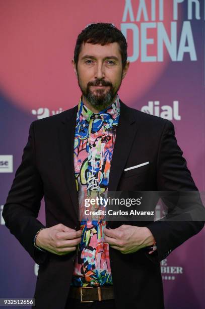 Toni Garrido attends 'Cadena Dial' Awards 2018 - Red Carpet on March 15, 2018 in Tenerife, Spain.