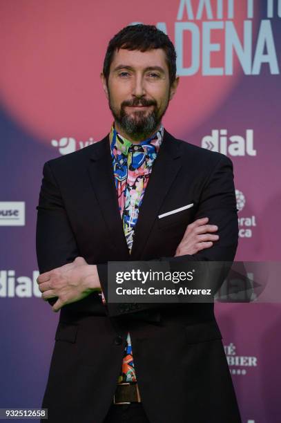 Toni Garrido attends 'Cadena Dial' Awards 2018 - Red Carpet on March 15, 2018 in Tenerife, Spain.