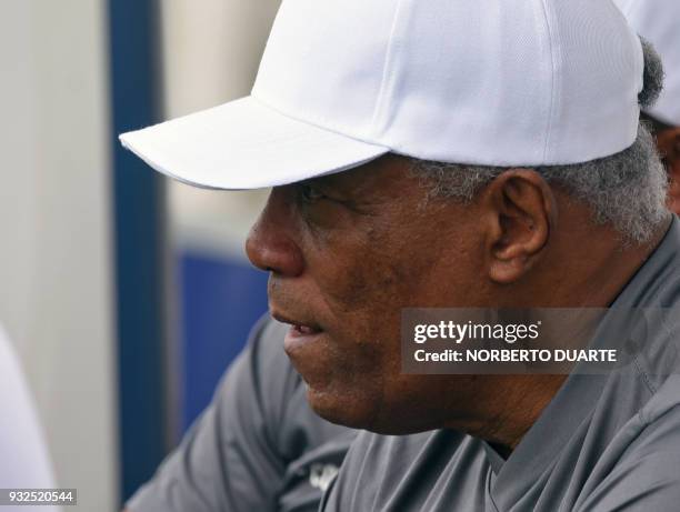 Colombian former footballer and coach Francisco Maturana, takes part in a programme called "Evolution" by Conmebol and FIFA experts, aimed at...