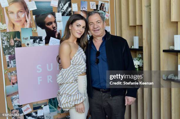 Lauren Gores Ireland and Alec Gores attend Summer Fridays Skincare Launch With Marianna Hewitt & Lauren Gores Ireland at Hayden on March 15, 2018 in...