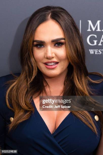 Tamara Ecclestone attends Dan Baldwin's 'A New Optimism' private view at Maddox Gallery on March 15, 2018 in London, England.