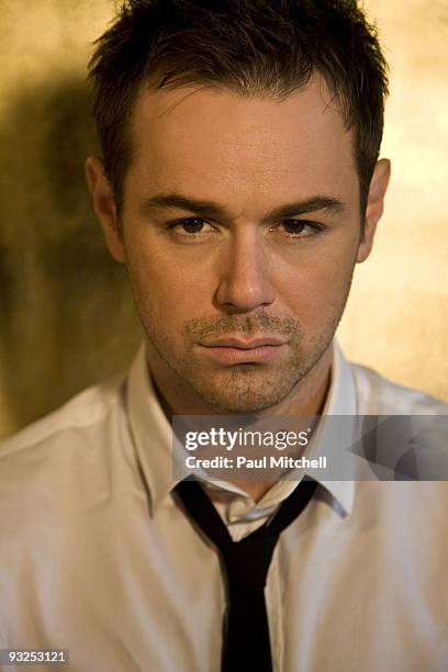 Actor Danny Dyer poses for a portrait shoot for in London on October 9, 2009.