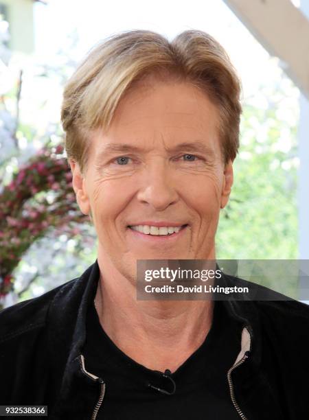 Actor Jack Wagner visits Hallmark's "Home & Family" at Universal Studios Hollywood on March 15, 2018 in Universal City, California.