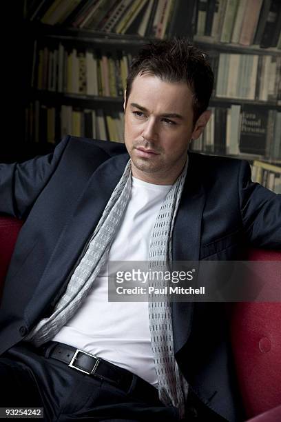 Actor Danny Dyer poses for a portrait shoot for in London on October 9, 2009.