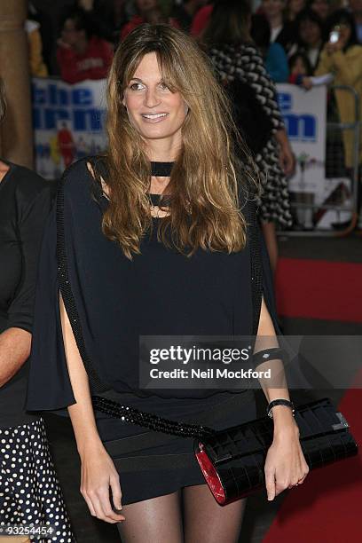 Jemima Khan attends the UK Premiere of 'The Firm' at Vue West End on September 10, 2009 in London, England.