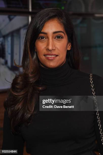 Tina Daheley attends an after party following the Global Premiere of "Deep State", the new espionage thriller from FOX, at The Mandrake on March 15,...