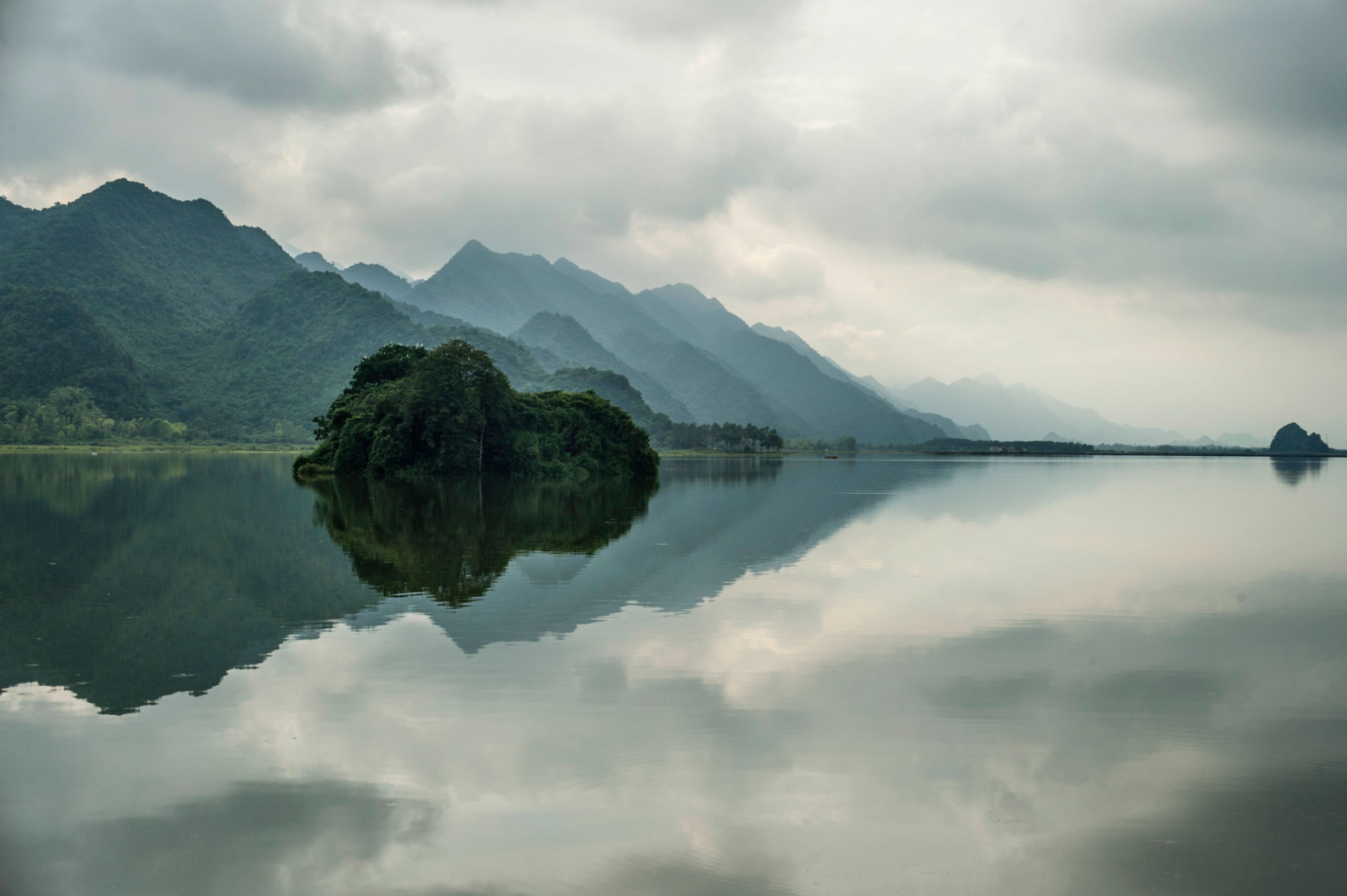 Lake abutting Cuc Phuong National Park Ninh Binh Vietnam Lake abutting Cuc Phuong National Park Ninh Binh Vietnam