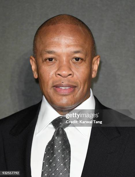 Dr. Dre attends 'The Defiant Ones' special screening at the Ritzy Picturehouse on March 15, 2018 in London, United Kingdom.