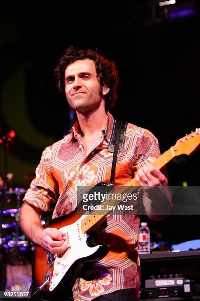 Dweezil Zappa performs in concert with Zappa Plays Zappa at Stubb's Bar-B-Q on November 19, 2009 in Austin, Texas.