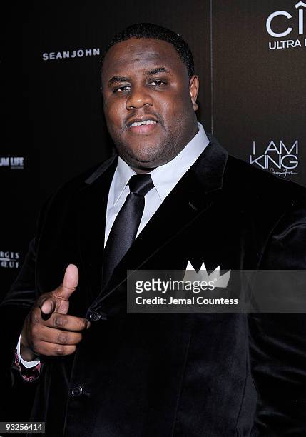 Actor Jamal Woolard attends the Sean "Diddy" Combs' Birthday Celebration Presented by Ciroc Vodka at The Grand Ballroom at The Plaza Hotel on...