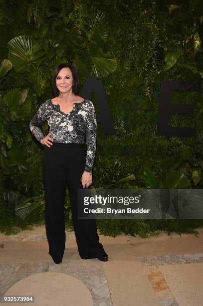 Prosecutor Marcia Clark attends the 2018 A+E Upfront on March 15, 2018 in New York City.