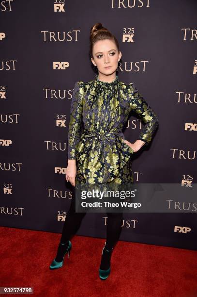 Billie Lourd attends the 2018 FX Annual All-Star Party at SVA Theater on March 15, 2018 in New York City.