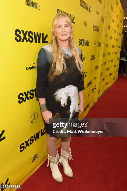 Daryl Hannah attends the "Paradox" Premiere 2018 SXSW Conference and Festivals at Paramount Theatre on March 15, 2018 in Austin, Texas.
