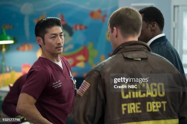 The Chance To Forgive" Episode 615 -- Pictured: Brian Tee as Ethan Choi --