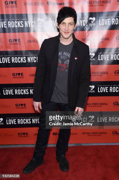 Robin Lord Taylor attends the Second Annual LOVE ROCKS NYC! A Benefit Concert for God's Love We Deliver at Beacon Theatre on March 15, 2018 in New...