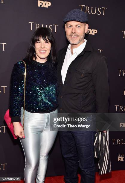 Alexis Martin Woodall and Daniel Minahan attend the 2018 FX Annual All-Star Party at SVA Theater on March 15, 2018 in New York City.