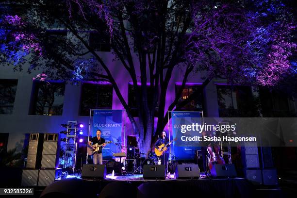 Brandy Clark performs during the Recording Academy Block Party at the Four Seasons Hotel during SXSW on March 15, 2018 in Austin, Texas.