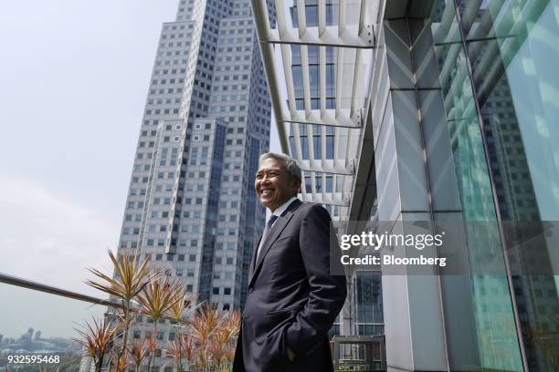 Bahren Shaari, chief executive officer of Bank of Singapore Ltd., poses for a photograph in Singapore, on Thursday, March 15, 2018. Bank of...