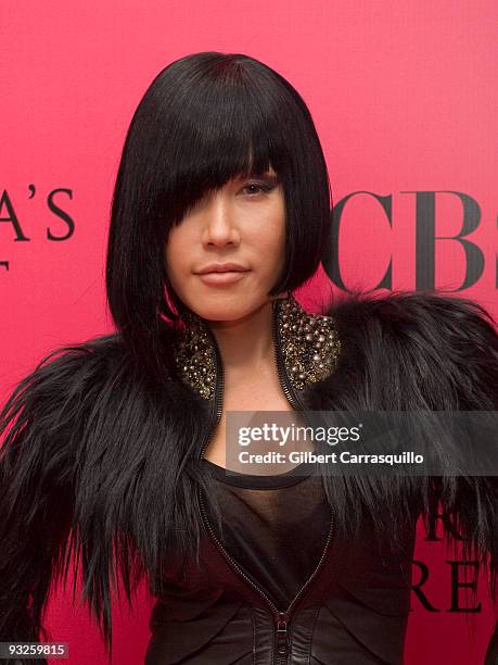 Singer Sun Ho attends the Victoria's Secret fashion show at The Armory on November 19, 2009 in New York City.