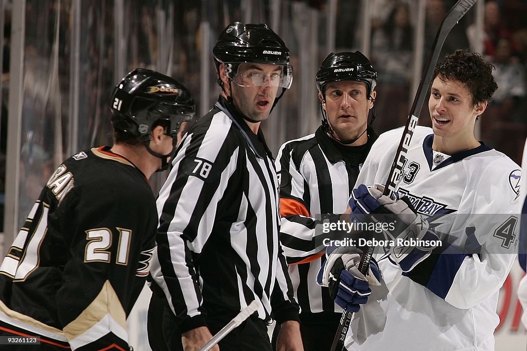 Tampa Bay Lightning v Anaheim Ducks