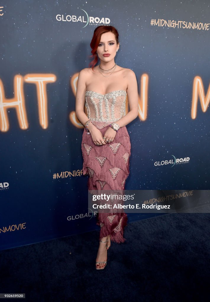 Premiere Of Global Road Entertainment's "Midnight Sun" - Arrivals