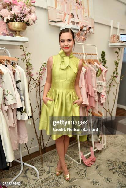 Bailee Madison attends the Ted Baker London SS'18 Launch Dinner on March 15, 2018 in Los Angeles, California.