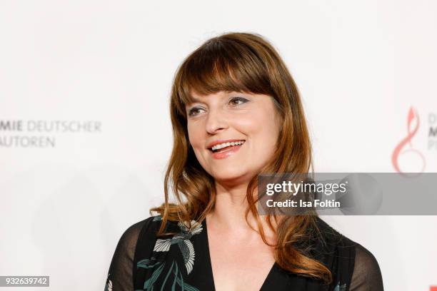 German actress Ina Paule Klink during the German musical authors award on March 15, 2018 in Berlin, Germany.