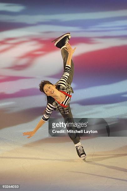 American figure skater Kristi Yamaguchi performs during Kaleidoscope a show being taped for FOX television on November 16, 2007 at the Verizon Center...