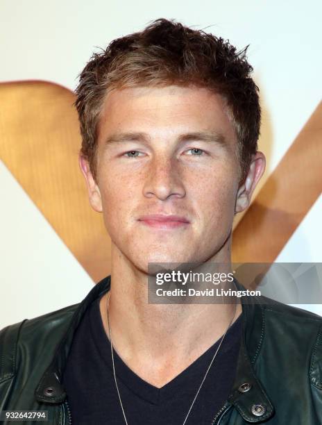 Actor Anthony Konechny attends the world premiere of "The Matchmaker's Playbook" at the Charlie Chaplin Theatre on March 15, 2018 in Los Angeles,...