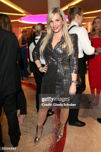 Alessandra Geissel during the Four Seasons Fashion Charity Dinner at Hotel Vier Jahreszeiten on March 15, 2018 in Munich, Germany.