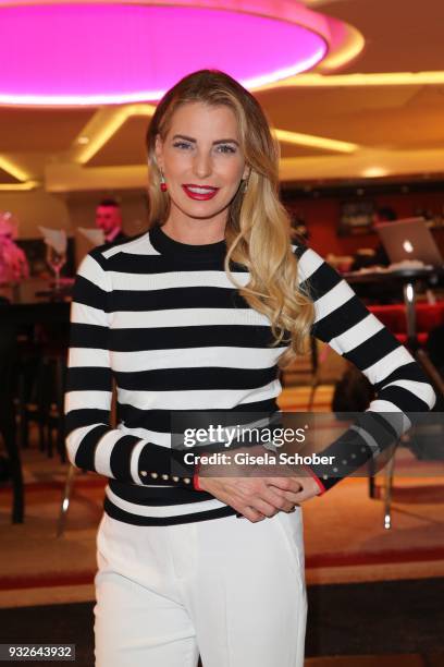 Giulia Siegel during the Four Seasons Fashion Charity Dinner at Hotel Vier Jahreszeiten on March 15, 2018 in Munich, Germany.