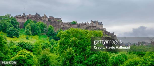 castelo de edimburgo - escócia - scozia - fotografias e filmes do acervo