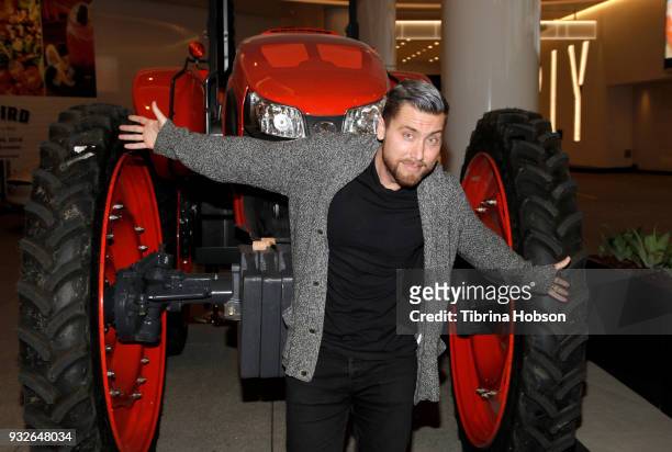 Lance Bass attends the grand opening of FARMHOUSE Los Angeles on March 15, 2018 in Los Angeles, California.