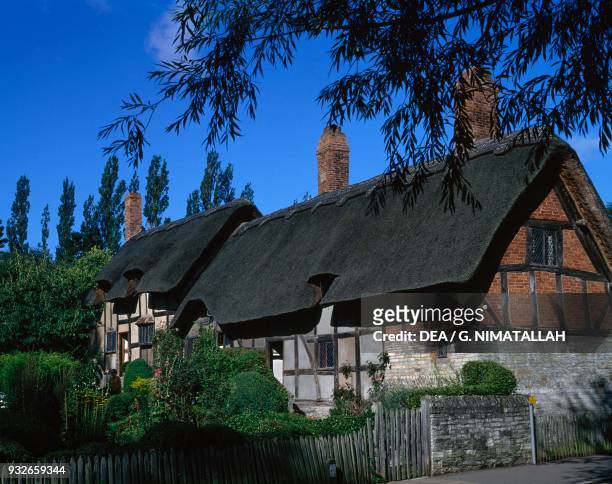 Anne Hathaway's Cottage, William Shakespeare's wife, Shottery, Stratford-upon-Avon, England, United Kingdom.