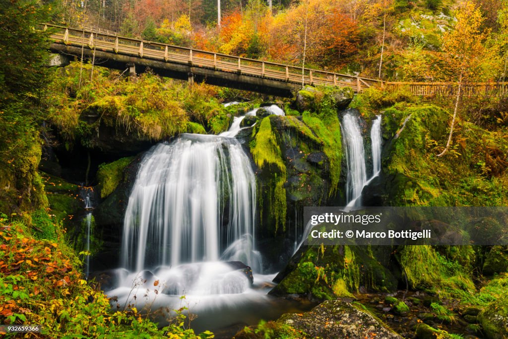 Triberg waterfalls, Germany.
