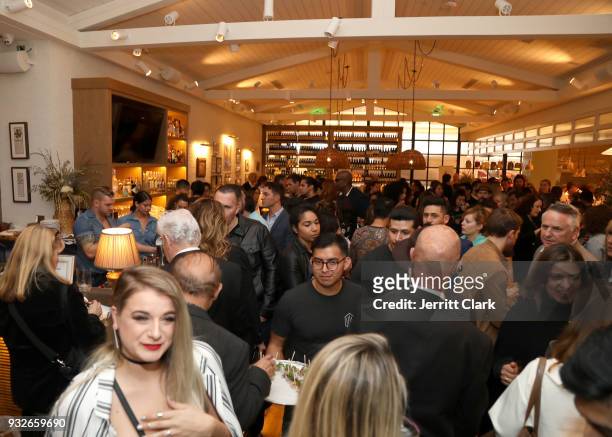 General view of atmosphere at the grand opening of FARMHOUSE Los Angeles on March 15, 2018 in Los Angeles, California.