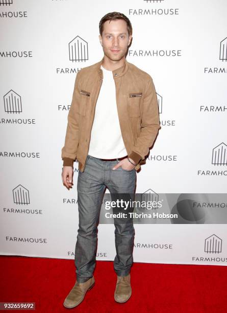 Jonathan Keltz attends the grand opening of FARMHOUSE Los Angeles on March 15, 2018 in Los Angeles, California.