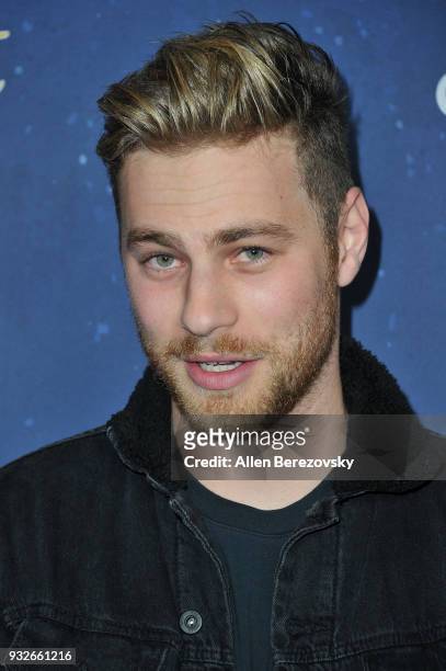 Cameron Fuller attends the Global Road Entertainment's World Premiere of "Midnight Sun" at ArcLight Hollywood on March 15, 2018 in Hollywood,...