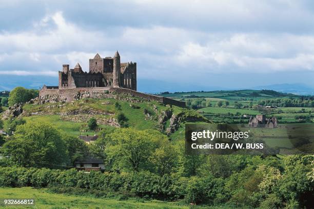 The Rock of Cashel, also known as Cashel of the Kings and St Patrick's Rock, County Tipperary, Ireland.