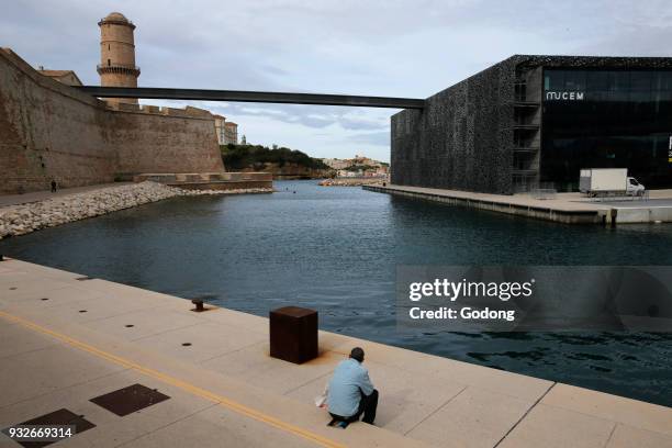 Fort Saint Jean & MUCEM, Marseille. France.