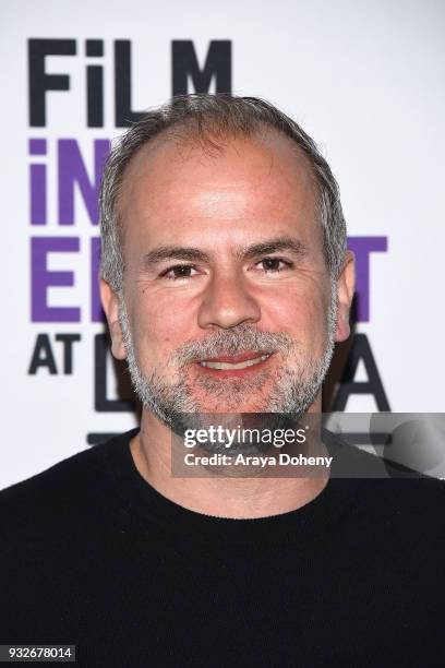 Jeremy Dawson attends Film Independent at LACMA hosts special screening of "Isle Of Dogs" at Bing Theater At LACMA on March 15, 2018 in Los Angeles,...