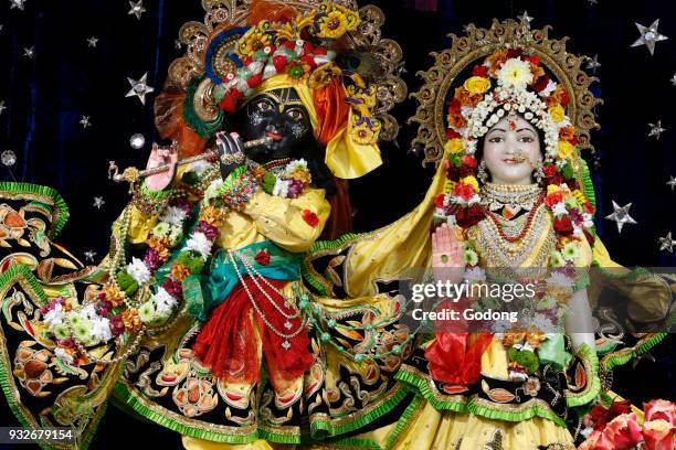 Krishna and Radha murthis. France.