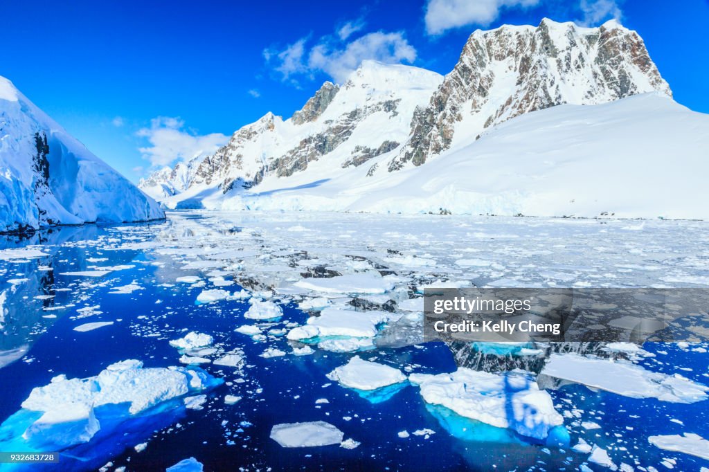 Passing through Lemaire Channel in Antarctica